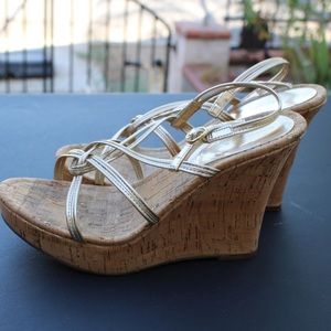 Sofía Cork Wedges size 8.5